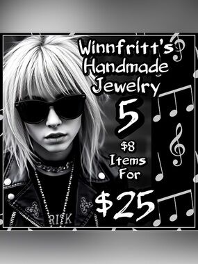 5 $8 Items For $25💫Winnfritt’s Handmade Jewelry